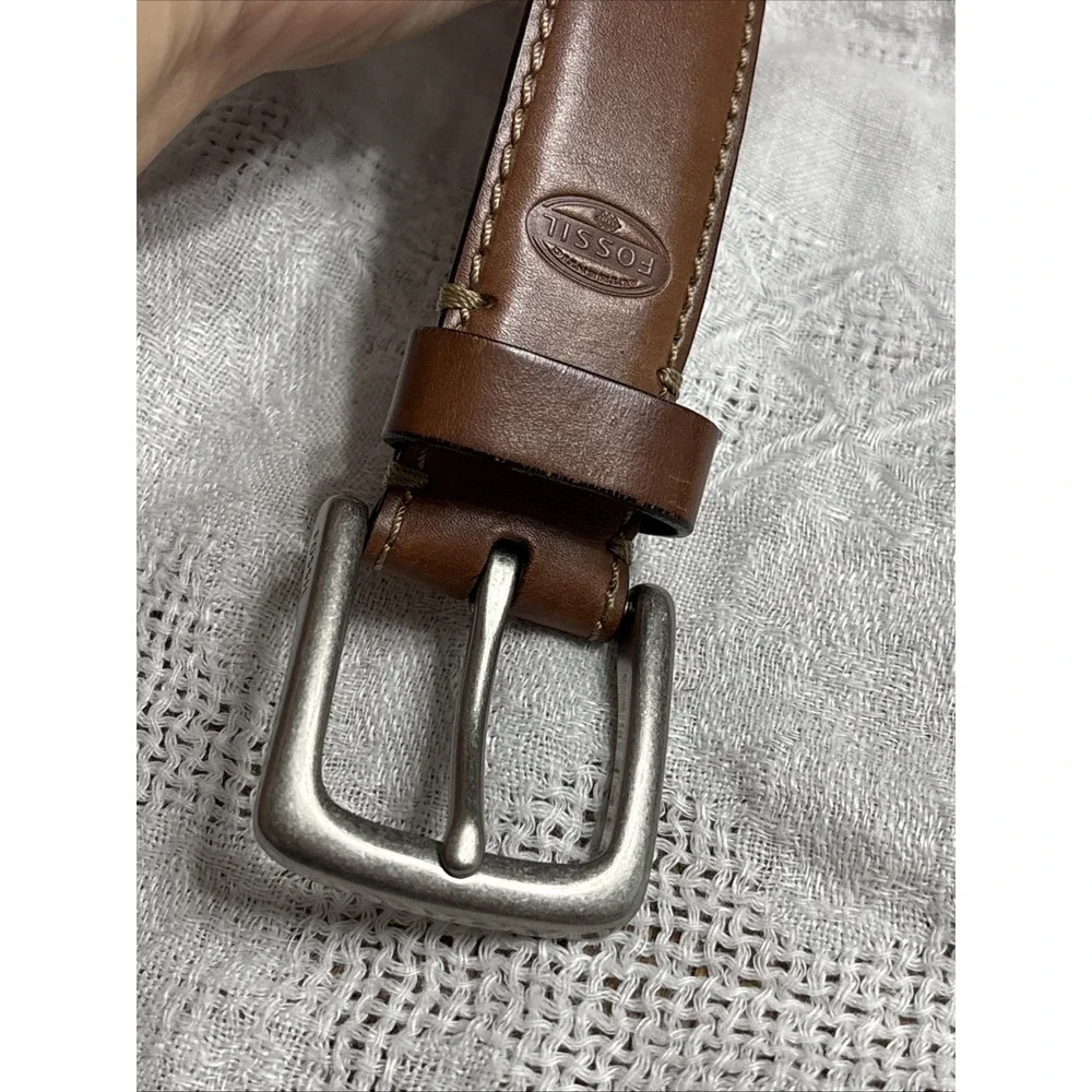 Fossil men leather